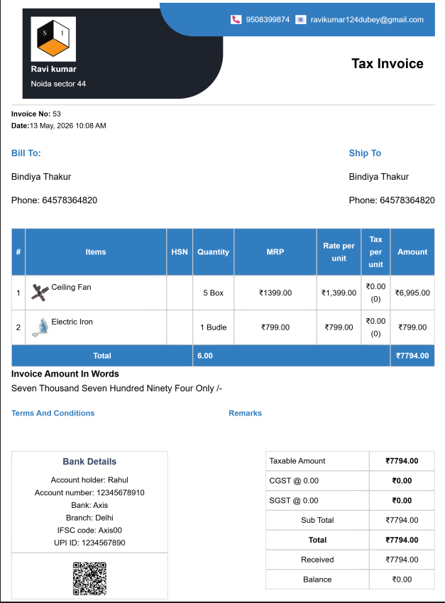 GST Bill