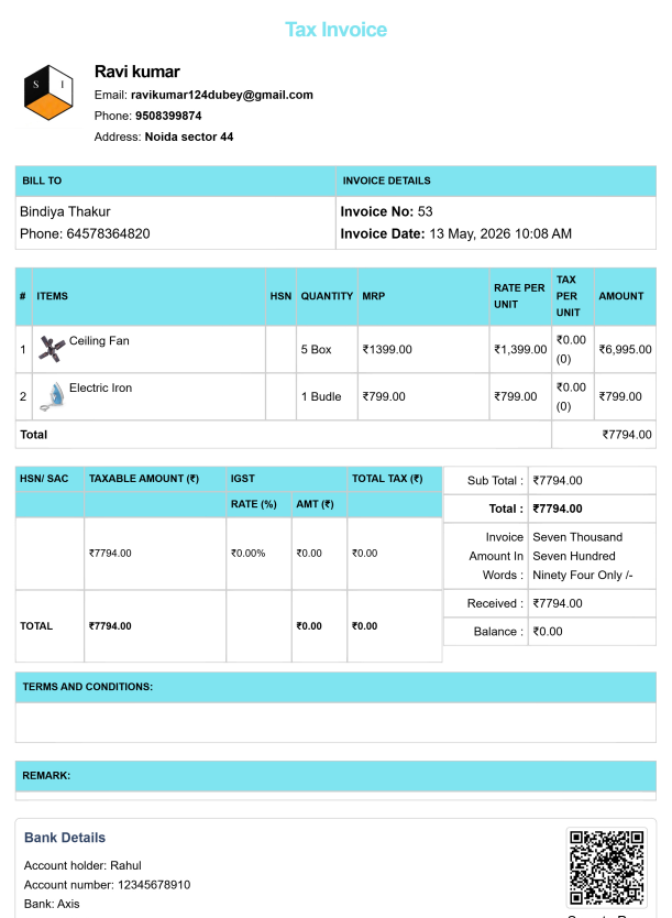 GST Bill